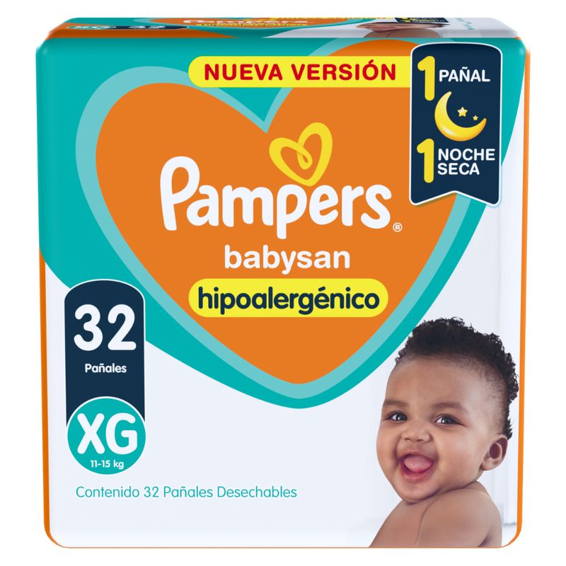 panales-pampers-babysan-xg-x-32-un