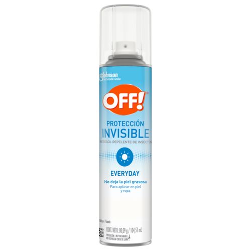 Repelente Off Invisible Everyday x 104 ml