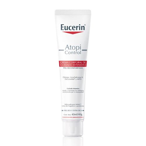 Crema de Cuidado Intensivo Eucerin DAControl AtopiControl x 40 ml