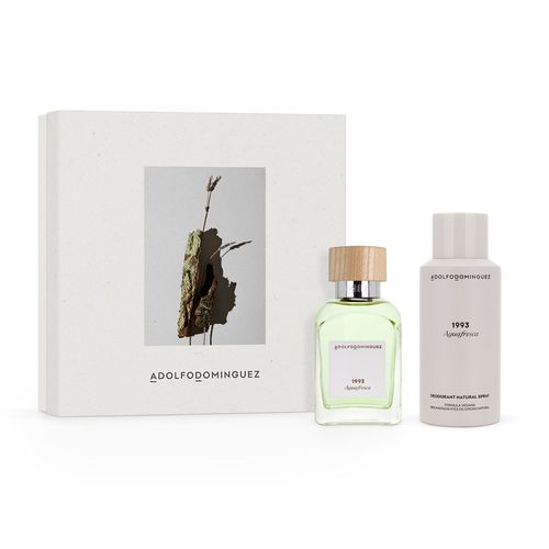 Set EDT Adolfo Dominguez Masculino x 120 ml + Deo x 150 ml