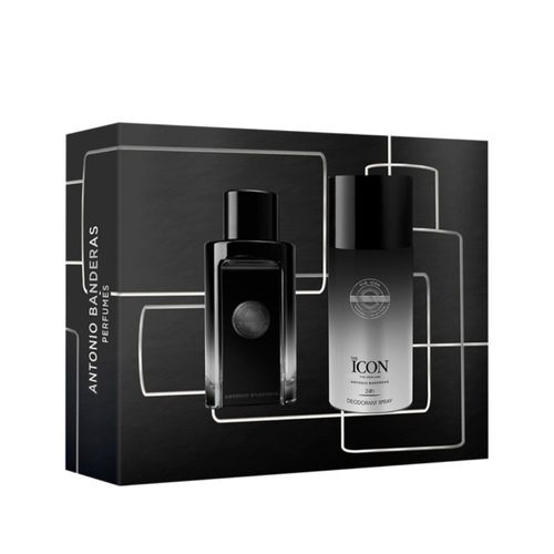 Set EDP Banderas The Icon x 100 ml + Deo x 150 ml