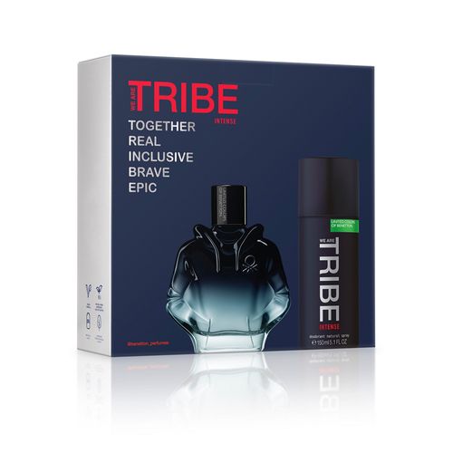 Set EDP Benetton Tribe x 90 ml + Deo 150 x ml