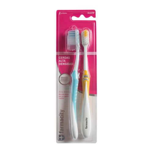 Cepillo Dental Farmacity Cerdas Ultrafinas x 2 un