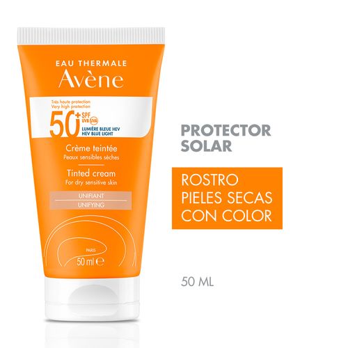 Protector Solar Avéne 50+ Color Triasorb x 50 ml