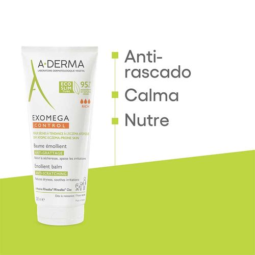 Bálsamo Emoliente A-Derma Exomega Control x 200 ml