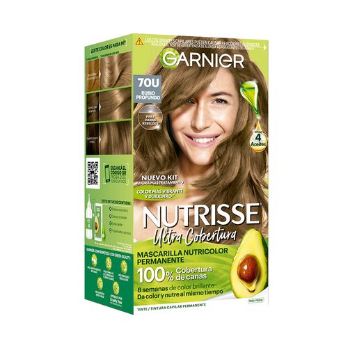 Kit Coloración Permanente Nutrisse Ultra Cobertura x 45 g