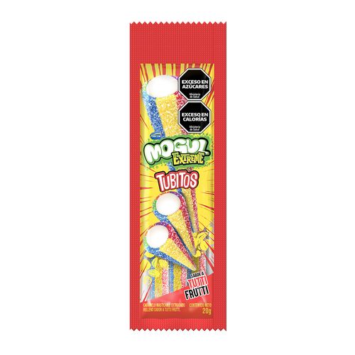 Gomitas Mogul Tubitos Tutti Frutti x 20 g