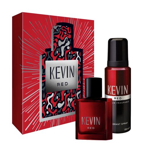 Set Kevin Red EDT x 60 ml + Desodorante x 150 ml