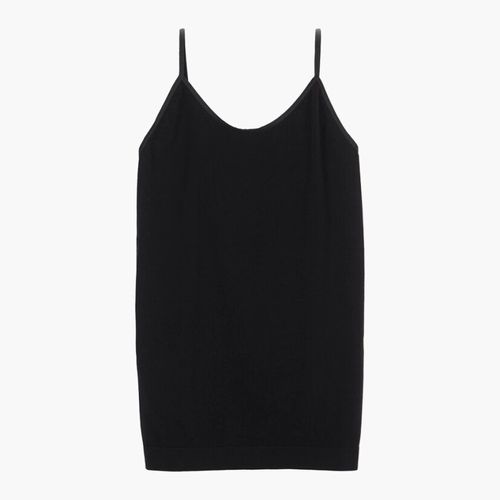 Musculosa sin Costuras Wav Negra