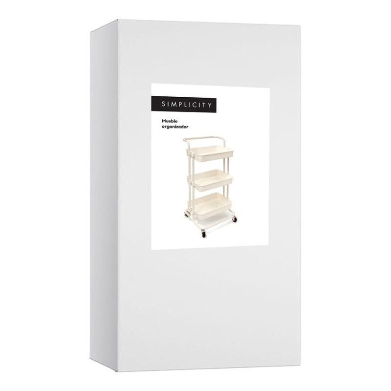 Mueble Organizador Simplicity Con Ruieditas Farmacity Farmacity 0371