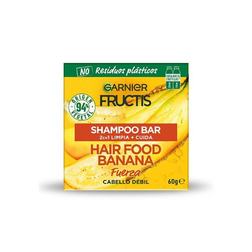 Shampoo Solido Fructis Hair Food Banana x 60 g