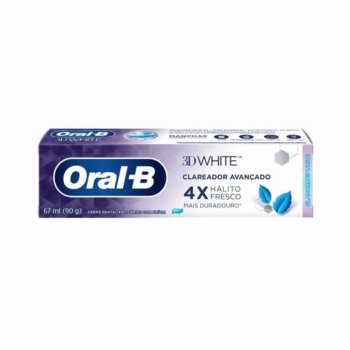 Pasta Dental Oral B 3D White Glamorous x 90 g