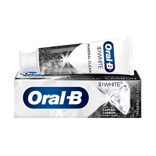 Pasta Dental Oral B 3D White Mineral Clean x 102 g