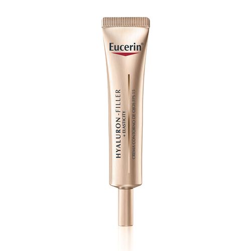 Contornos de Ojos Antiedad Eucerin Hyaluron Filler + Elasticity Fps 15 x 15 ml