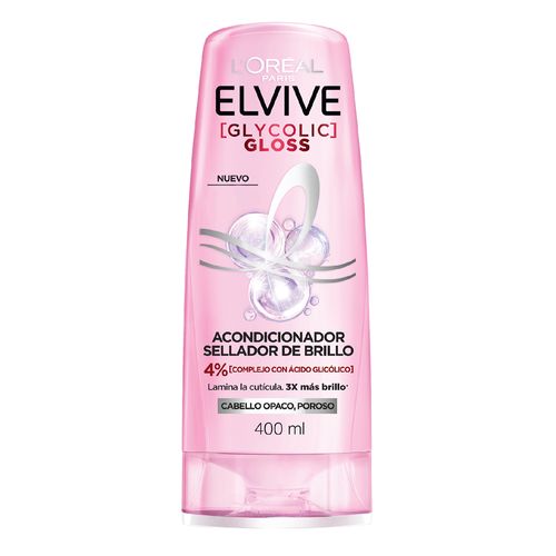 Acondicionador Elvive Glycolic Gloss x 400 ml