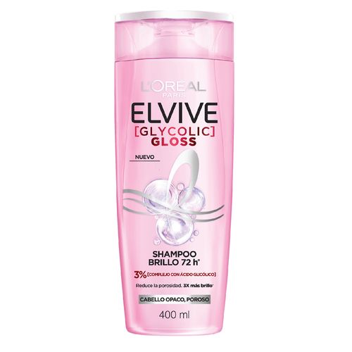 Shampoo Elvive Glycolic Gloss x 400 ml