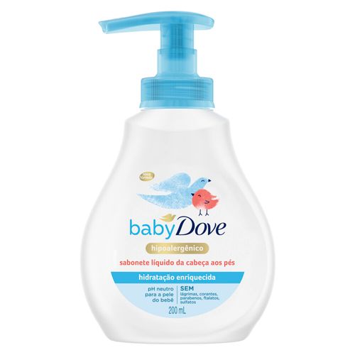 Jabón Líquido Dove Baby Hidratación Enriquecida x 200 ml