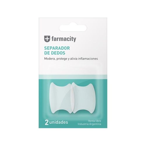 Separador de dedos de gel polímero grande x 2 un