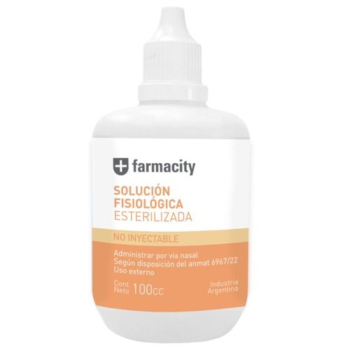 Solución Fisiológica Farmacity x 100 ml