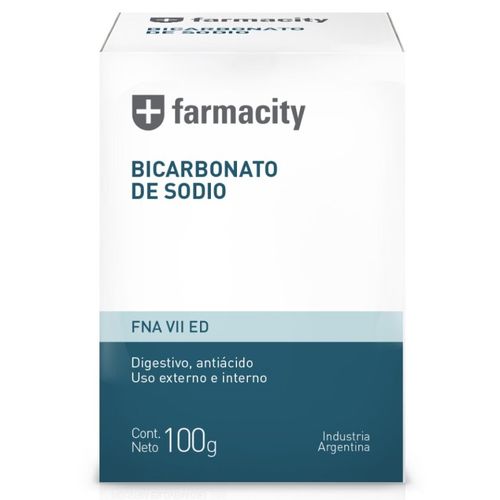 Bicarbonato de Sodio Farmacity Caja x 100 g