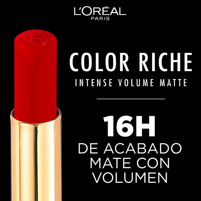 barradelabioslorealpariscolorricheintensevolumemate