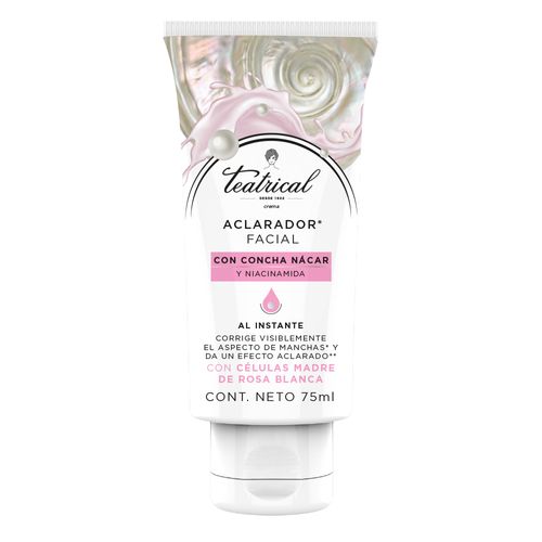 Crema Teatrical Aclaradora Facial x 75 ml