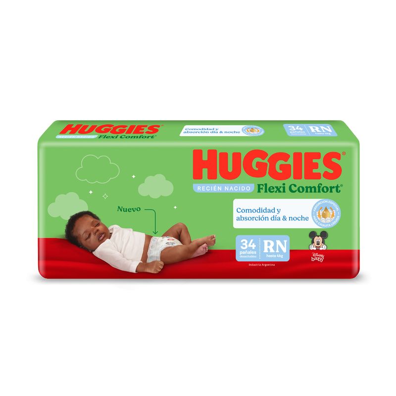 panales-huggies-flexi-comfort-disney-talle-rn-x-34-un