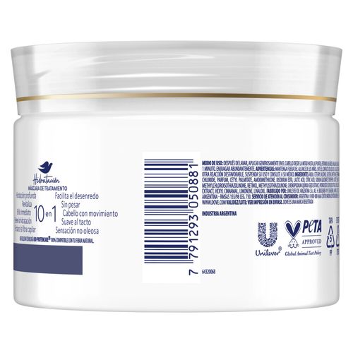 Crema Tratamiento Dove Hidratación x 300 g