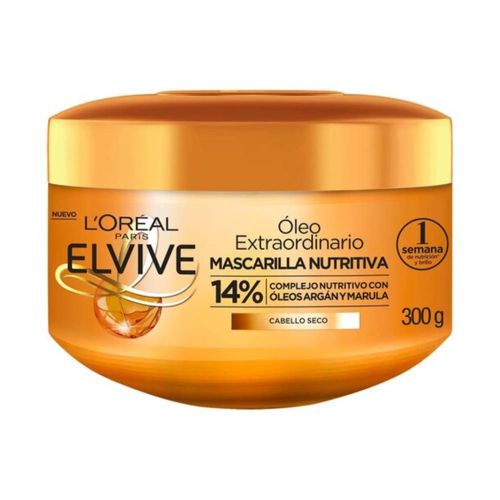 Mascarilla Elvive Oleo Extraordinario Nutrición Universal x 300 g
