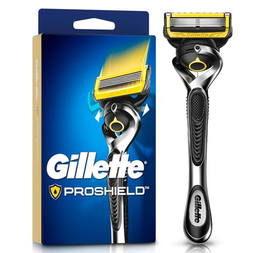 Máquina de Afeitar Gillette Proshield con 5 Cuchillas para Afeitar la Barba  x 1 un