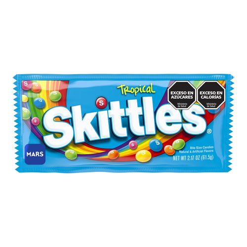 Caramelos Skittles Tropical x 61 g