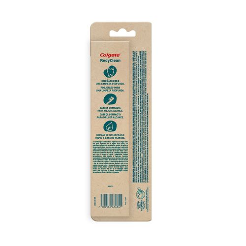 Cepillo Dental Colgate RecyClean x 2 un