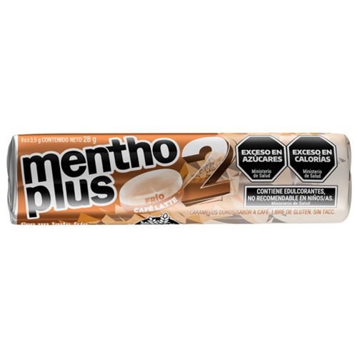 Caramelos Menthoplus Ácido Café Latte x 28 g