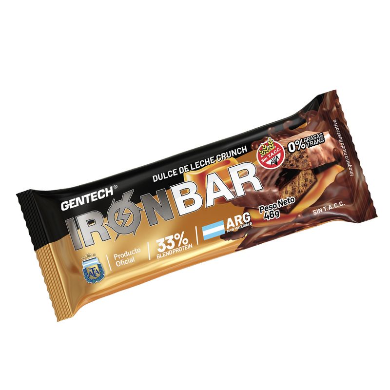 barra-proteica-gentech-iron-bar-dulce-de-leche-crunch-x-46-g