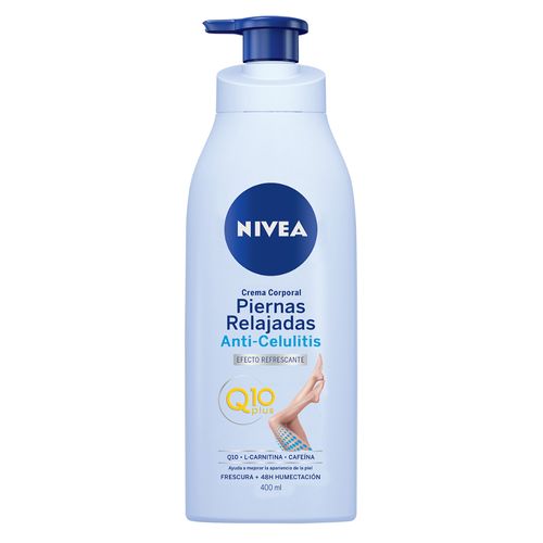 Crema Corporal Anti-Celulitis Nivea Piernas Relajadas x 400 ml