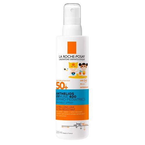 Protector Solar Infantil Anthelios Spray Fps50+ 200 ml