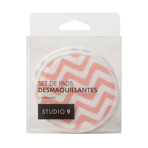 Set de Pads Desmaquillantes Estampados Studio 9 Cute