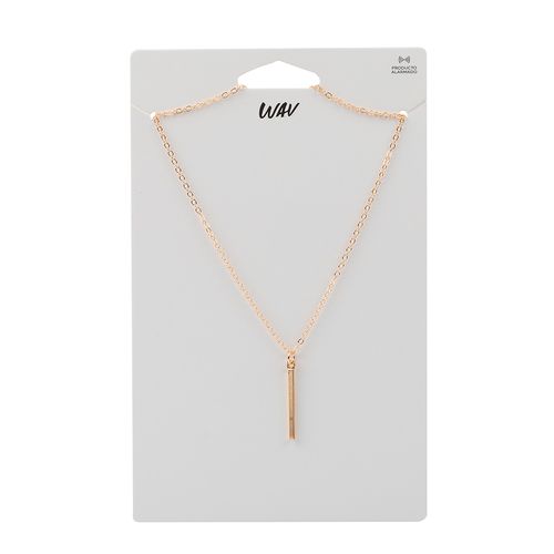 Set de Collares Wav Cadena y Baston x 2 un