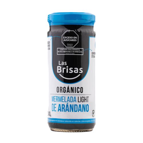 Mermelada Orgánica Las Brisas Arándanos Ligth x 240 g