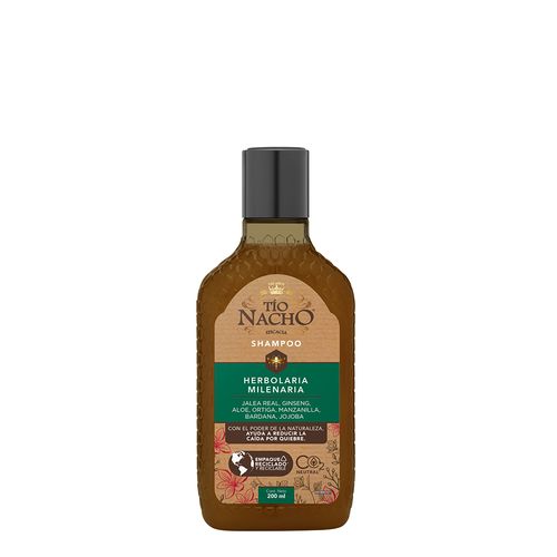 Shampoo Tío Nacho Herbolaria Milenaria x 200 ml