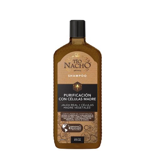 Shampoo Tío Nacho Purificación con Células Madre x 415 ml