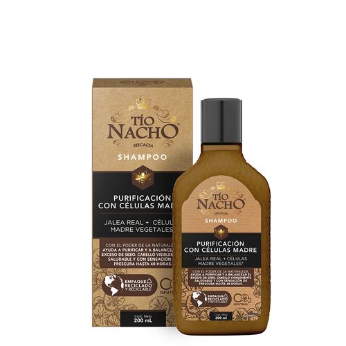 Shampoo Tío Nacho Purificación x 200 ml