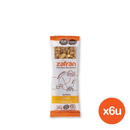 Combo Barras de Cereal Zafrán x 28 g x 6 un