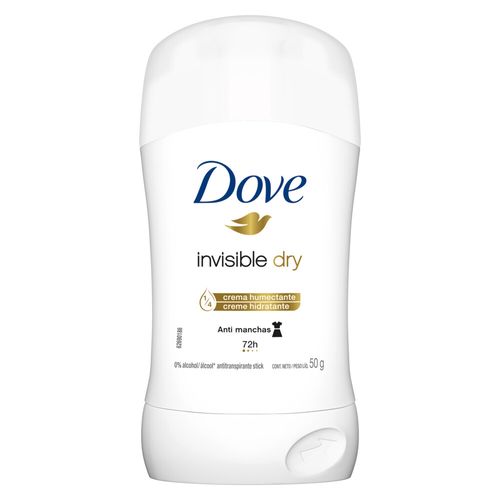 Antitranspirante en barra Dove invisible dry x 50 Gr
