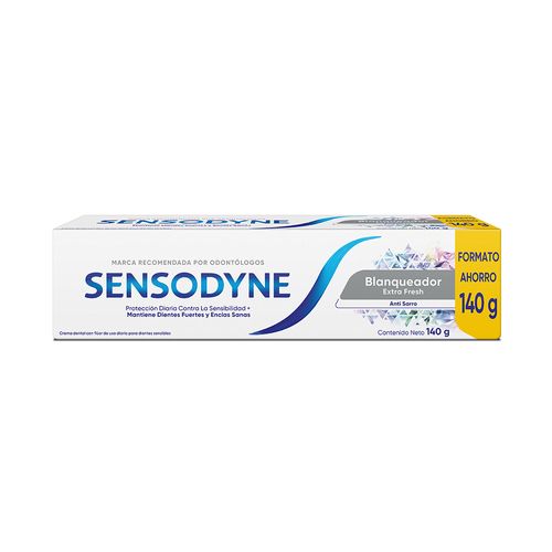 Pasta Dental Sensodyne Extra Fresh Blanqueador x 140 g