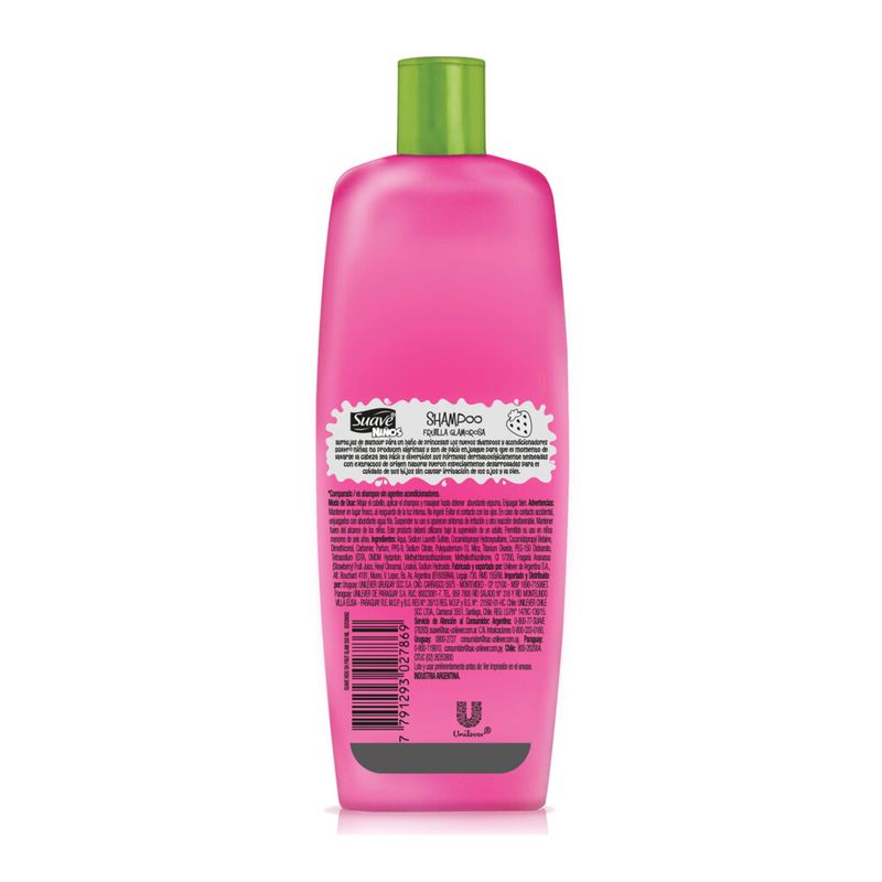 shampoosuavekidsfrutillaglamorosax350ml