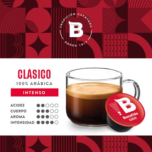 Café en Cápsulas Bonafide Clásico x 10 un