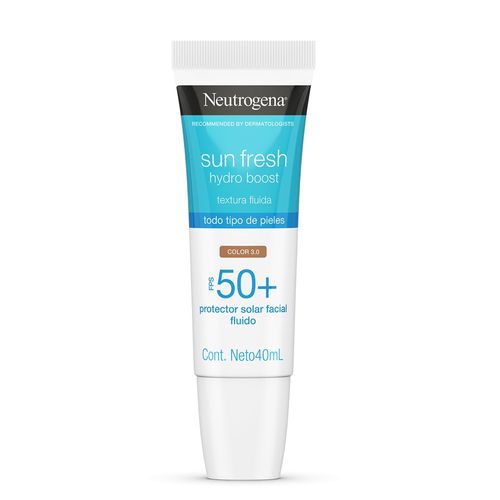 Protector Solar Facial Neutrogena Hydro Boost Tono Medio FPS 50 x 40ml