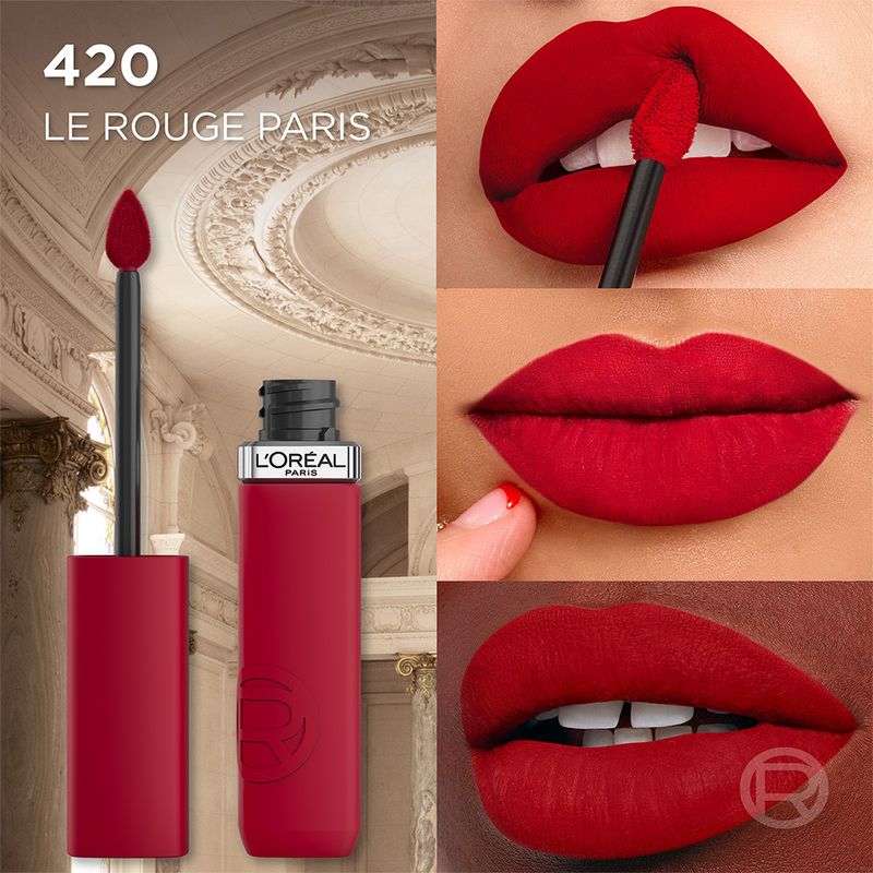kit-loreal-labial-liquido-infallible-le-matte-resistance-mascara-de-pestanas