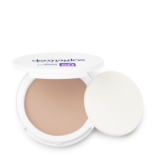 Protector Solar Dermaglós Facial Crema Compacta FPS 50 Tono 1 x 10g